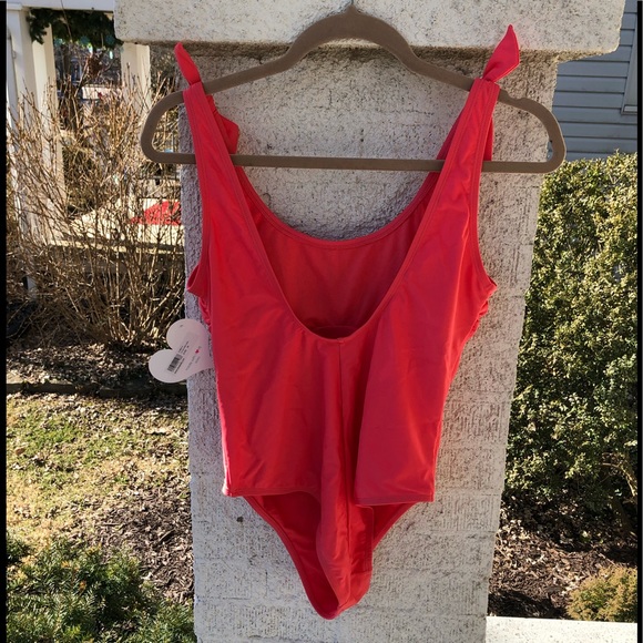 Sugar Coast one piece coral swimsuit NWT - Picture 5 of 8